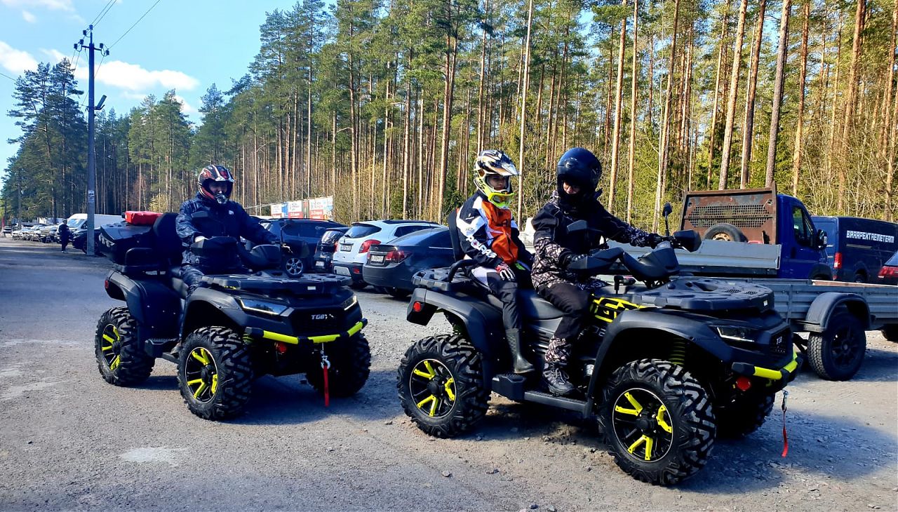 Выходные на природе или как мы открыли квадросезон 2023.  Санкт-Петербург фото_20