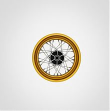 Диск колесный задний (золотой) 413000-P14A-0001