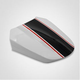 Аксессуар Moto Morini. Декоративная накладка сиденья (белая)