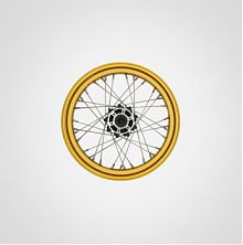 Диск колесный передний (золотой) 453000-P14A-0001